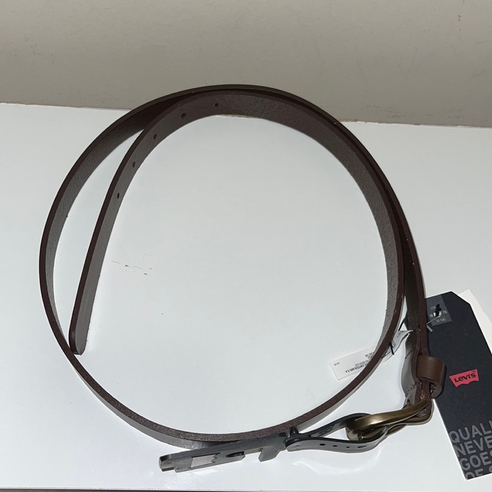 BROWN LEATHER BELT
